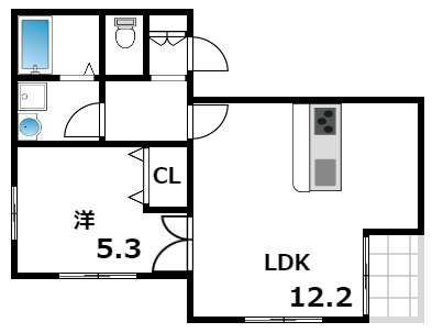 プライム御影本町の間取り