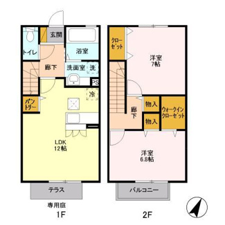 【間取り】 | ヴェルドミールA
