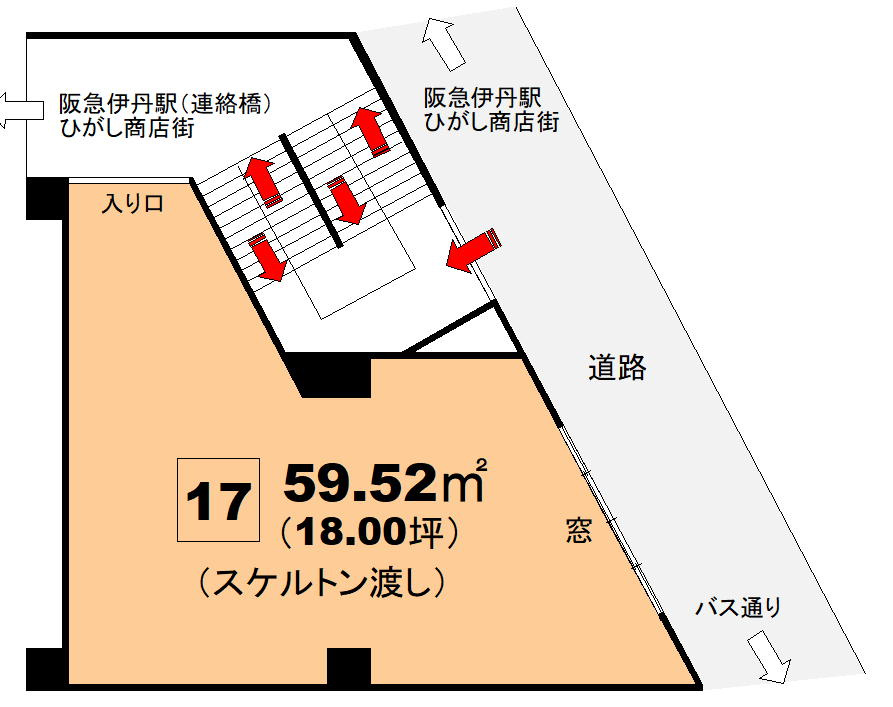 ボントンビルの間取り