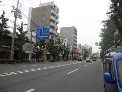 レジディア御所東の地図|前面道路