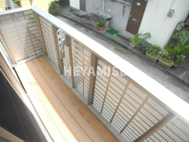 カーサデラルス　A棟のバルコニー