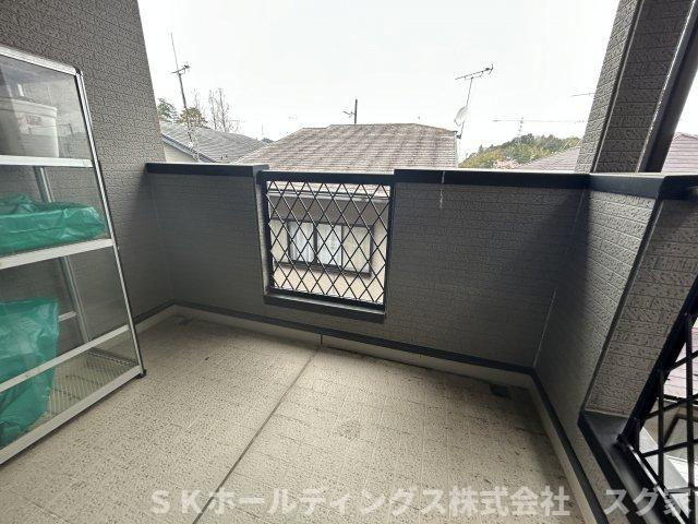 舞鶴市八反田南町戸建てのバルコニー
