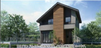 ◆価格改定◆完成済み◆戸塚区上矢部町 新築戸建 5499万円の外観パース