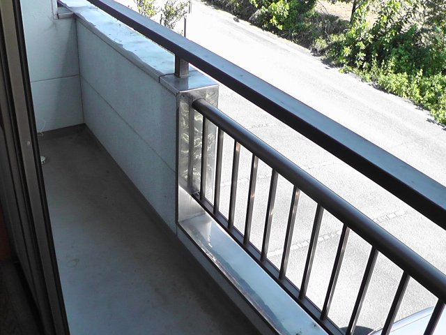 パールハイツ小林Ⅱのバルコニー