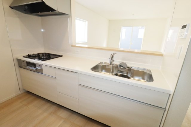 郡山市富久山町福原第21　　　1号棟　　　行健小学校、明健中学区のキッチン