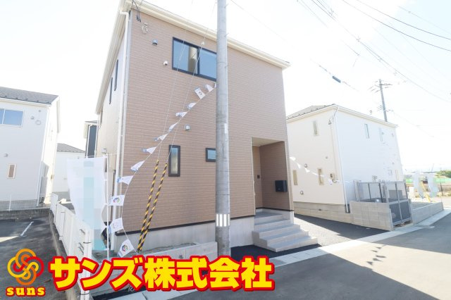郡山市富久山町福原第21　　　1号棟　　　行健小学校、明健中学区の外観|北東側から見た外観