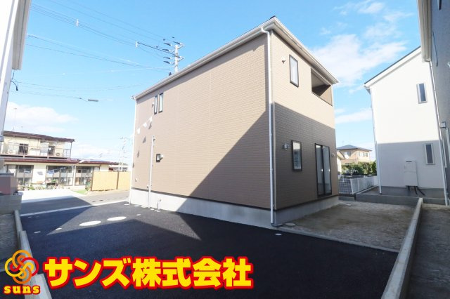 郡山市富久山町福原第21　　　1号棟　　　行健小学校、明健中学区の外観|南西側から見た外観