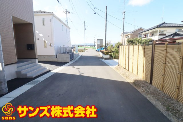 郡山市富久山町福原第21　　　1号棟　　　行健小学校、明健中学区の外観|北側前面道路