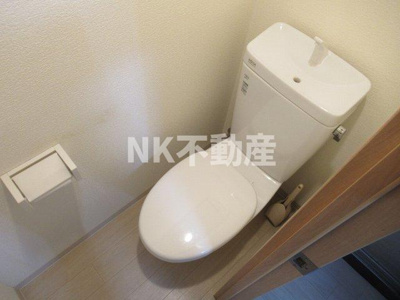 【トイレ】 | メゾン松村（河内小阪賃貸） | 落ち着いたトイレです