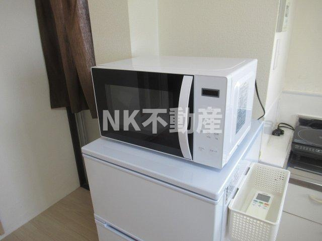 【設備】 | メゾン松村（河内小阪賃貸） | 電子レンジ付きです