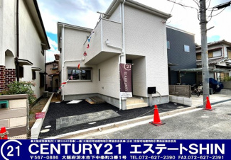 【外観】 | ■茨木市西太田町■完成済新築戸建 | ■新築戸建（２０２５年１０月中旬完成）内覧可能
■JR東海道本線「茨木」駅バス約16分「五日市」停徒歩約7分　■JR東海道本線「総持寺」駅徒歩約22分