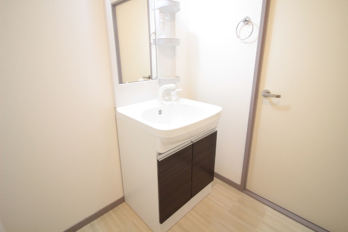 横吹小菅ビルの洗面所