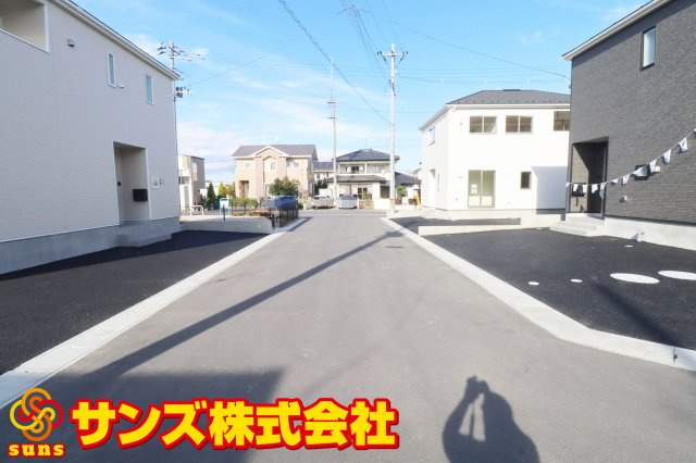 郡山市富久山町福原第21　　　3号棟　　　行健小学校、明健中学区の外観|西側前面道路