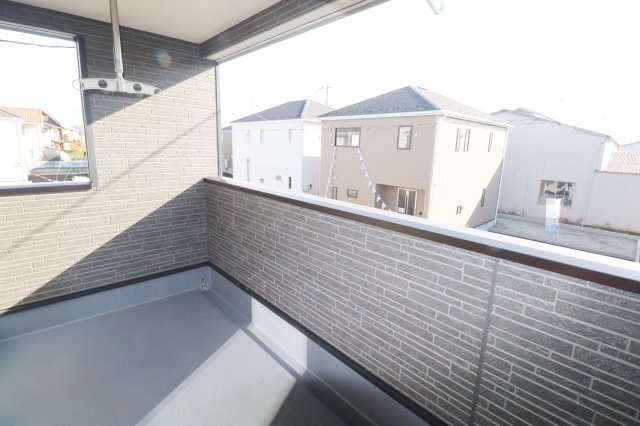 郡山市富久山町福原第21　　　3号棟　　　行健小学校、明健中学区のバルコニー