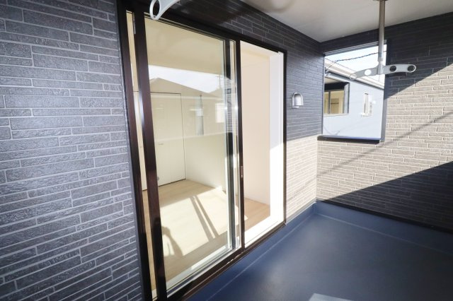 郡山市富久山町福原第21　　　3号棟　　　行健小学校、明健中学区のバルコニー