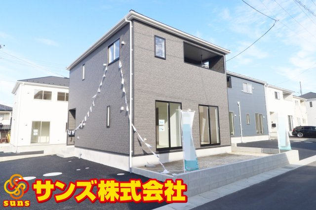 郡山市富久山町福原第21　　　3号棟　　　行健小学校、明健中学区の外観|南西側から見た外観