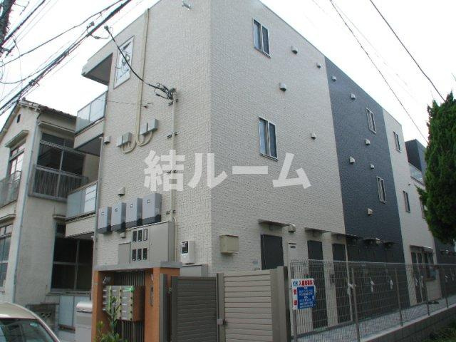 板橋区前野町５丁目のアパートの外観