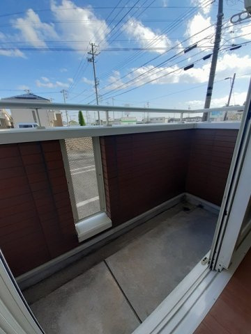 ジョーンティーヴィラ　　刈谷市近郊の賃貸はクラスホーム刈谷店のバルコニー|お洗濯にも便利なバルコニー付き