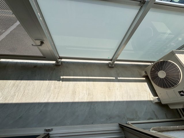 大阪市福島区吉野３丁目の賃貸マンションのバルコニー