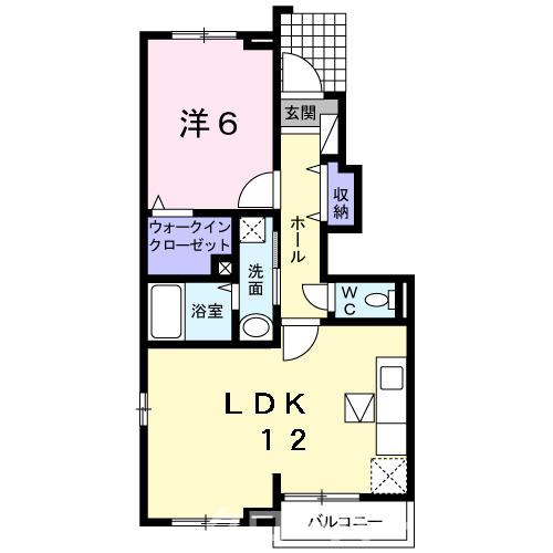 秋桜ｎｅｏ　Ｂの間取り