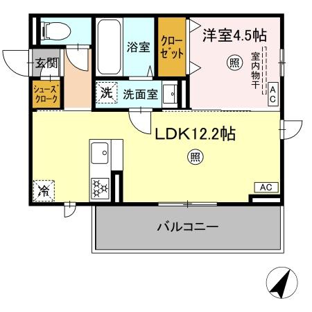西熊本MYの間取り