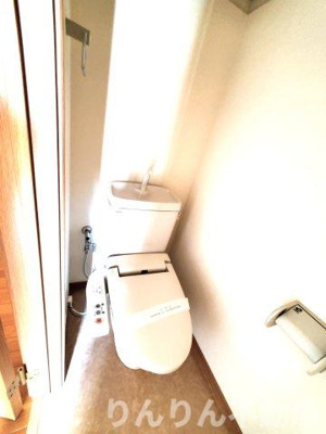 【トイレ】 | ヨーロピアンシャレー柊 | 落ち着いた色調のトイレです