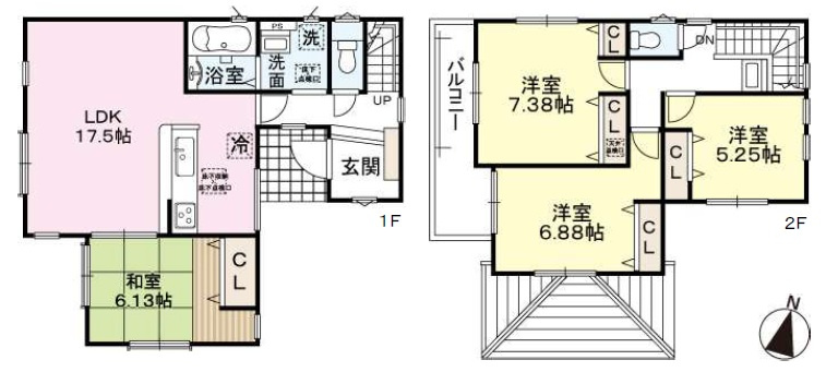 加古川市平岡町高畑 第12　　JR「東加古川駅」徒歩14分の間取り