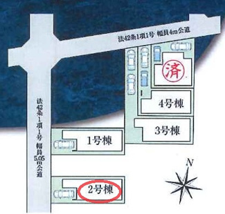 【区画図】 | ファーストタウン東大阪市第１豊浦町 | 区画図
