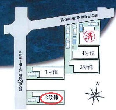 【区画図】 | ファーストタウン東大阪市第１豊浦町 | 区画図