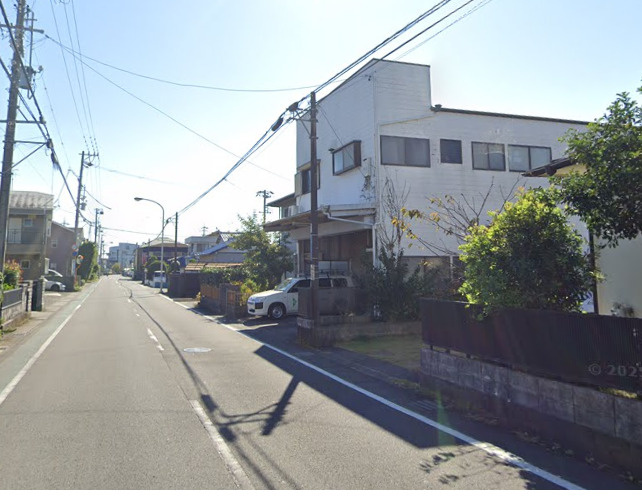下川原6丁目 中古戸建の前面道路含む現地写真