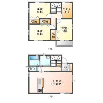 半田山カシーヤの間取り
