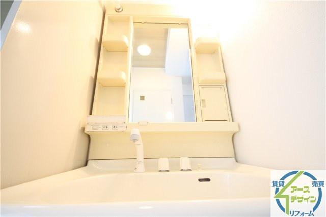 YKハイツ中崎Ⅱの洗面所|※類似部屋