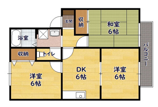 【間取り】 | サニースクエア