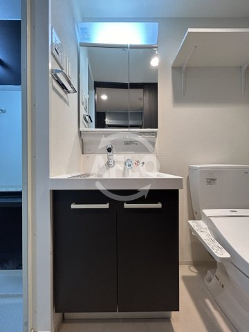 エステムコート阿波座プレミアムの独立洗面台|エステムコート阿波座プレミアム　洗面台