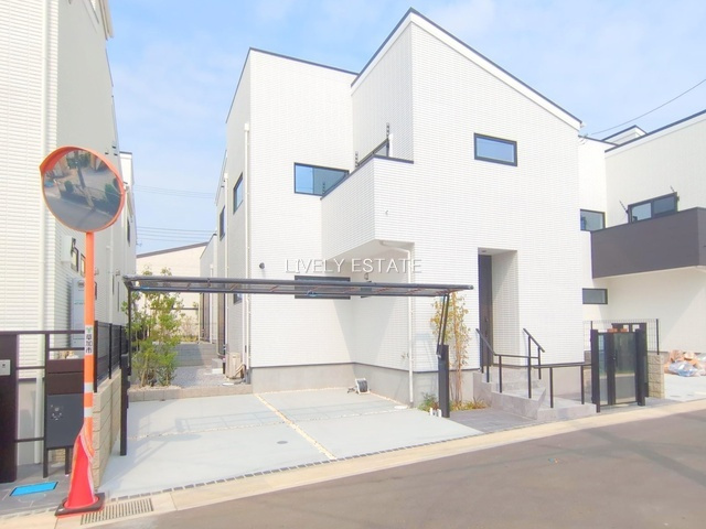 草加市花栗3丁目 新築分譲住宅 全9棟 5号棟の外観