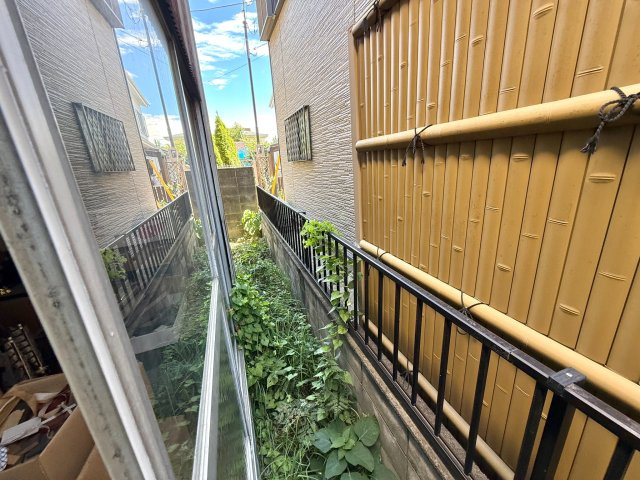 東松山市松山町1丁目 古家付土地168坪の外観|南側端