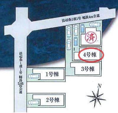 【区画図】 | ファーストタウン東大阪市第１豊浦町 | 区画図