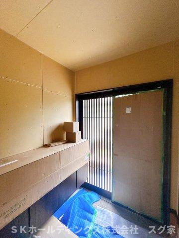 豊岡市出石町寺町　平屋戸建ての玄関