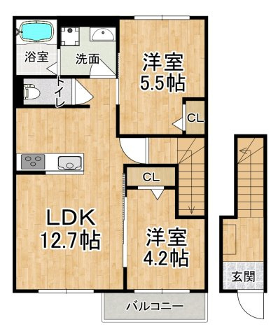 Costa Blu Yagiの間取り|※間取りが現況と異なる場合は現況を優先します※