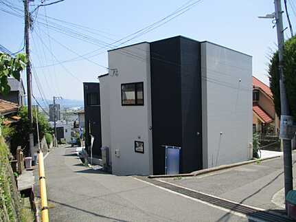 西区井口1丁目の前面道路含む現地写真