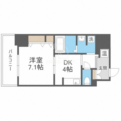 クローバー・ビュー上本町の間取り