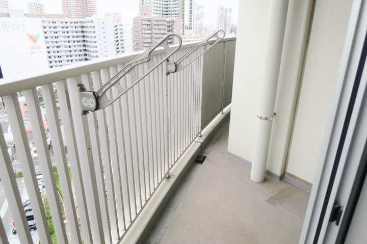 ドリームタワーキュアレジデンスのバルコニー|※イメージ別号室写真