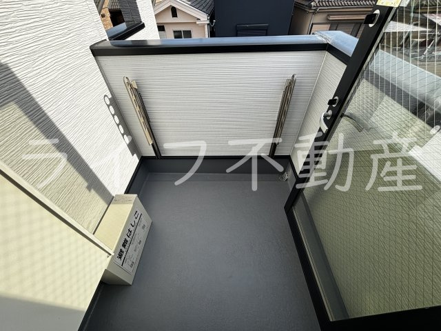 MELDIA長瀬Ⅱのバルコニー|お洗濯にも便利なバルコニー付き