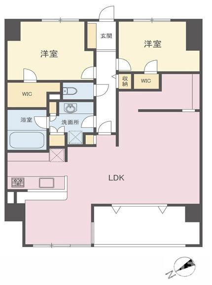 グランシティユーロリゾート葉山南の間取り