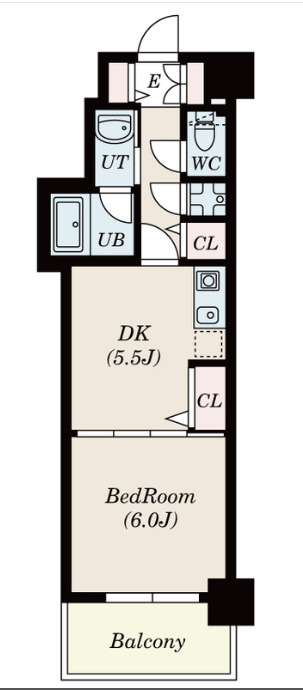 クリーデンス福島の間取り