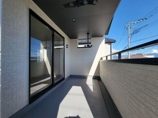 【展望】 | 奥行きのあるバルコニー　（別現場の同仕様・同間取り写真）