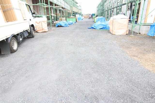 （仮称）高城町アパート C棟の駐車場|カースペースがあります