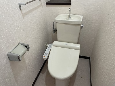 朝日プラザ京町のトイレ|洗浄機能付き便座のトイレ