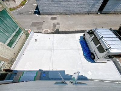 【駐車場】 | 前橋市城東町　新築住宅 | ゆったり停められる駐車スペース