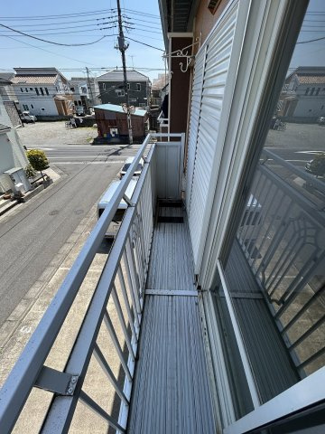 シティハイツ金杉のバルコニー